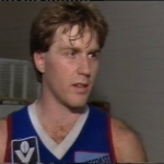 Steve McPherson 1985 Round 11, Footscray v St Kilda HSV 7 @23.25